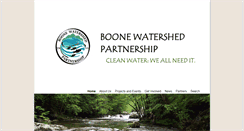 Desktop Screenshot of boonewatershed.org