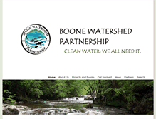 Tablet Screenshot of boonewatershed.org